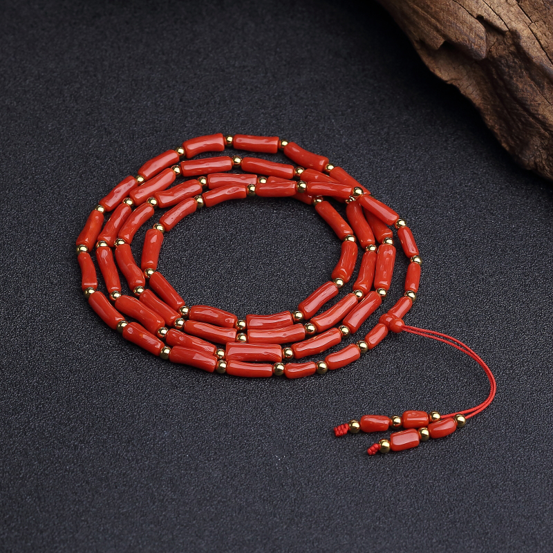 正红珊瑚项链-红掌柜