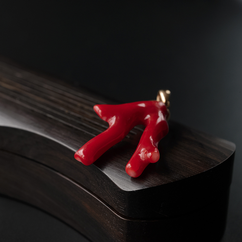 天然红珊瑚-红掌柜