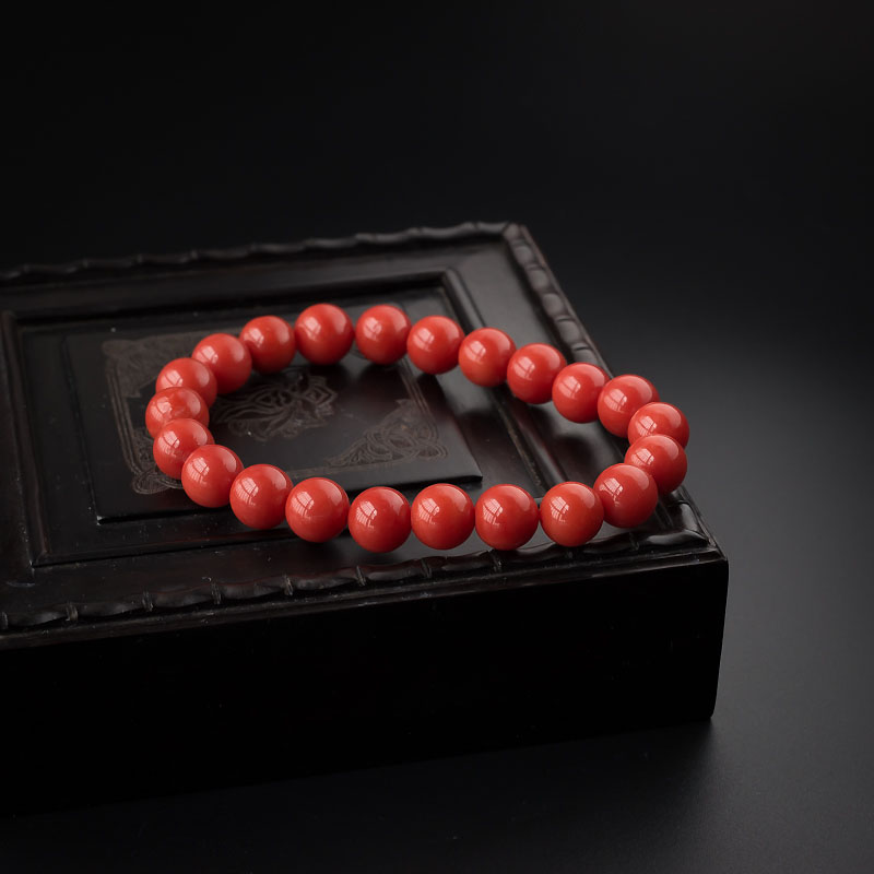 红珊瑚手串-红掌柜