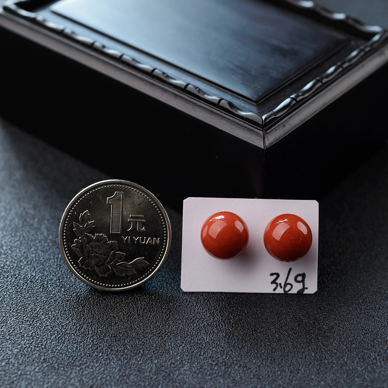 沙丁珊瑚圆珠-红掌柜