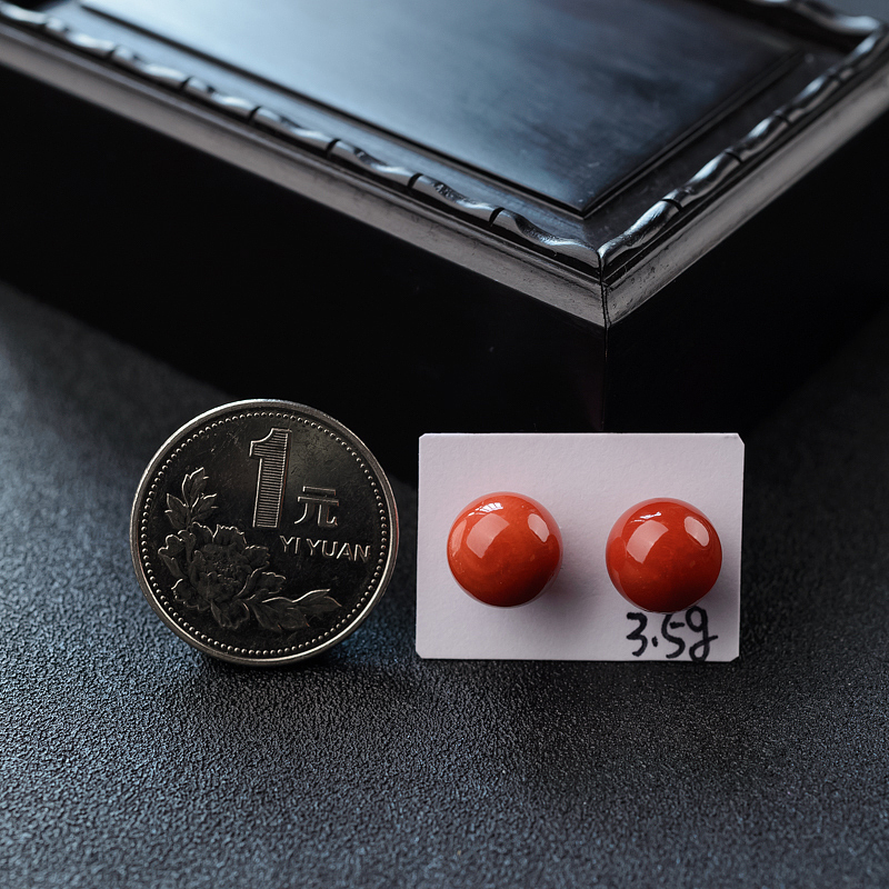 沙丁珊瑚圆珠-红掌柜