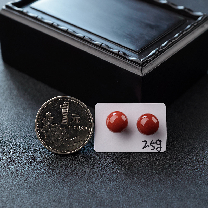 沙丁珊瑚圆珠-红掌柜