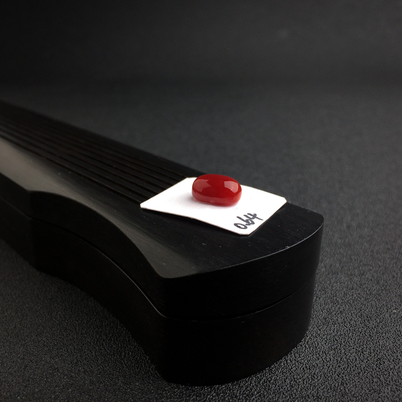 阿卡红珊瑚戒面 - 红掌柜