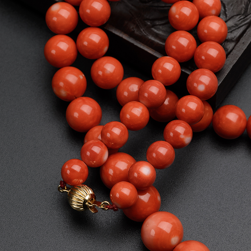 天然红珊瑚塔链-红掌柜