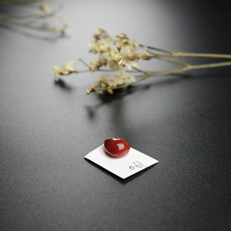 日本天然珊瑚戒面-红掌柜