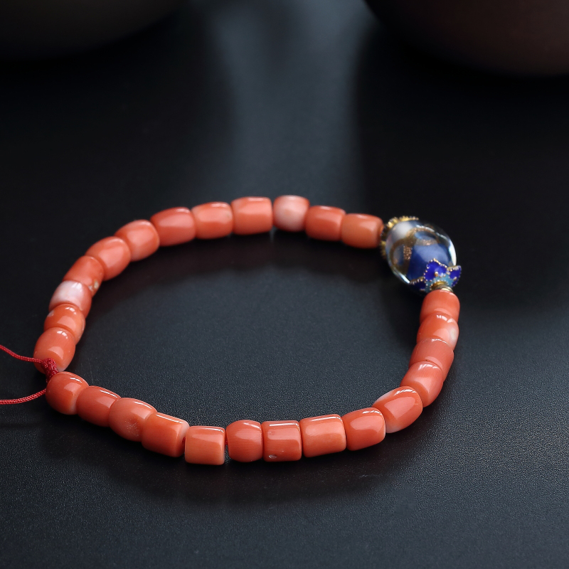 MOMO珊瑚手串-红掌柜