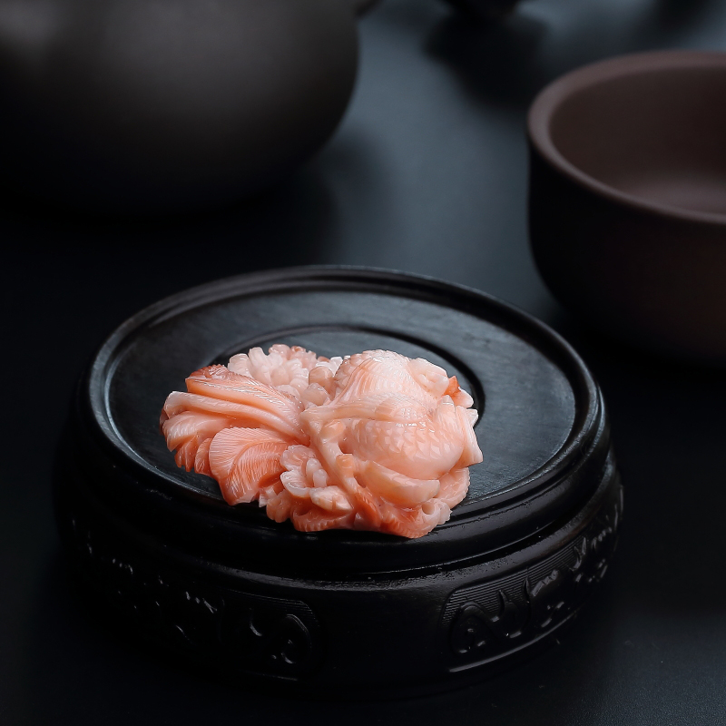 鸳鸯吊坠-红掌柜