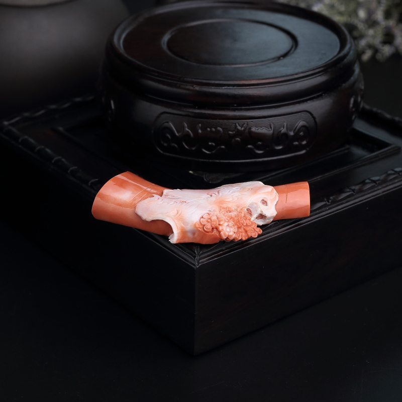 momo珊瑚美女吊坠-红掌柜