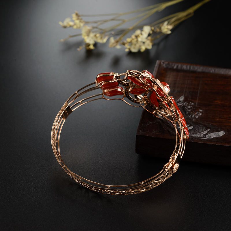 红珊瑚手镯 - 红掌柜