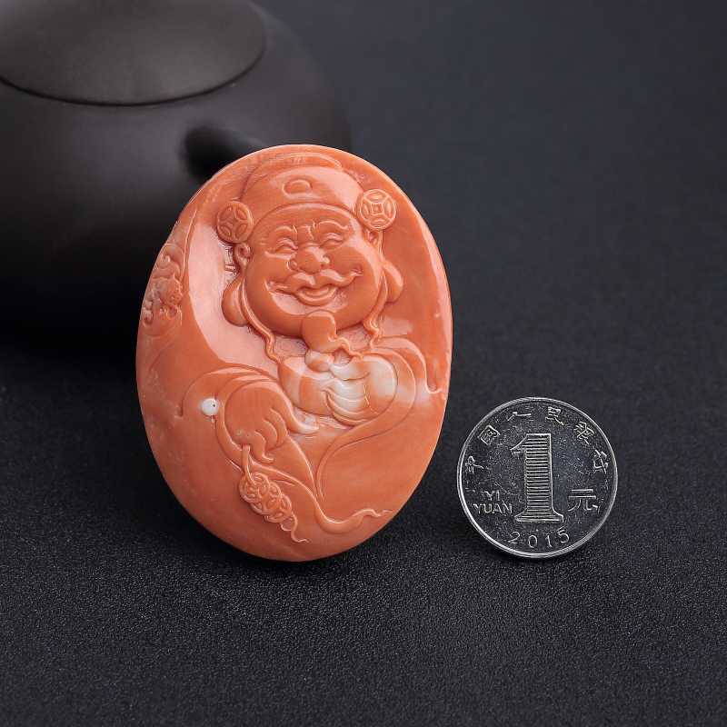 台湾MOMO橘色珊瑚-红掌柜