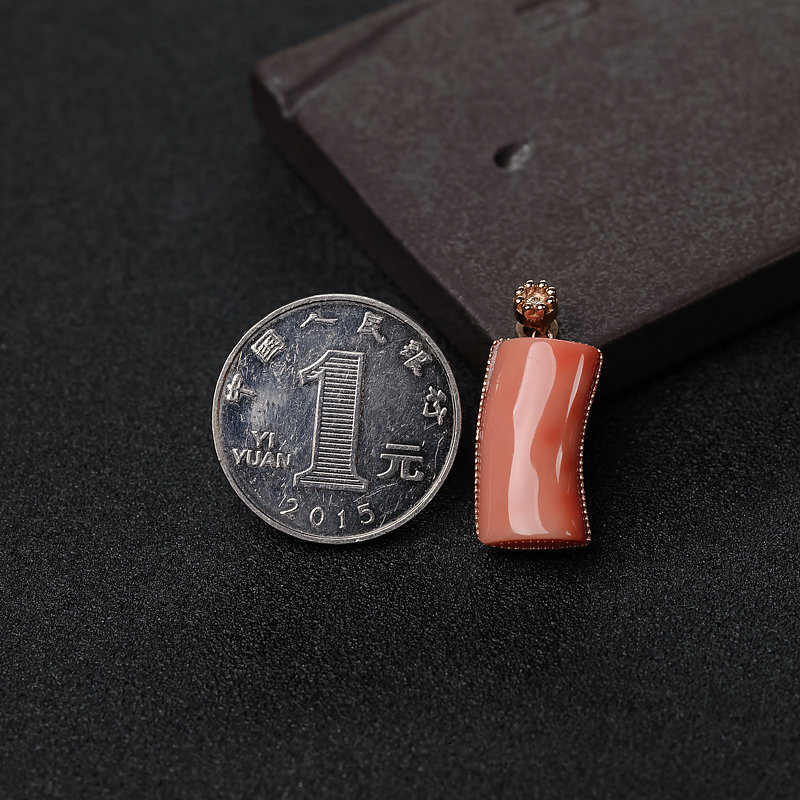 MISU红珊瑚吊坠-红掌柜