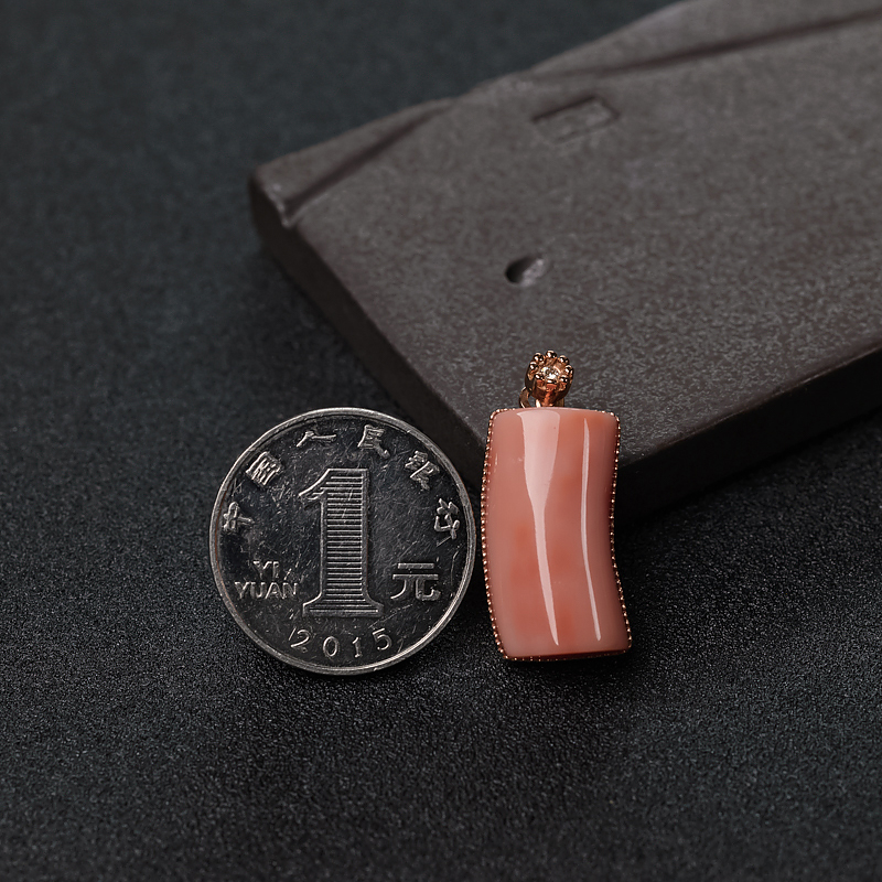 MISU红珊瑚吊坠-红掌柜