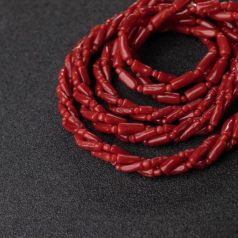 沙丁正红珊瑚手链-红掌柜