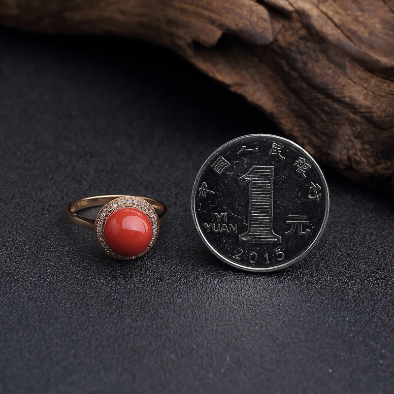 红珊瑚戒指 - 红掌柜