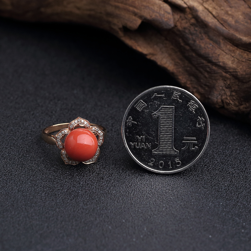 红珊瑚戒指 - 红掌柜
