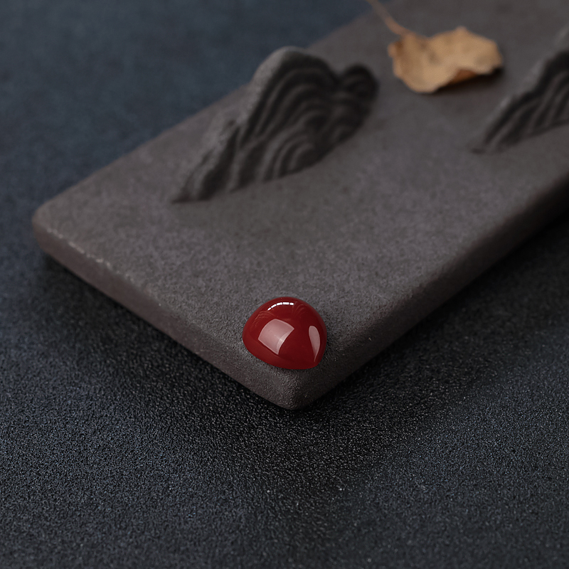 日本珊瑚戒面-红掌柜