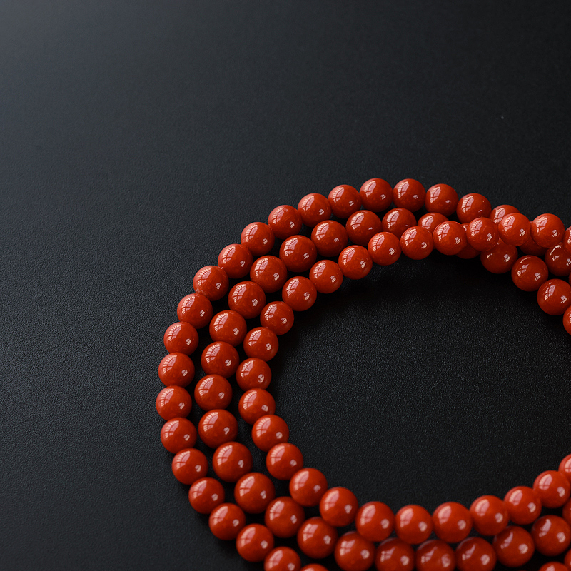 红珊瑚佛珠 - 红掌柜