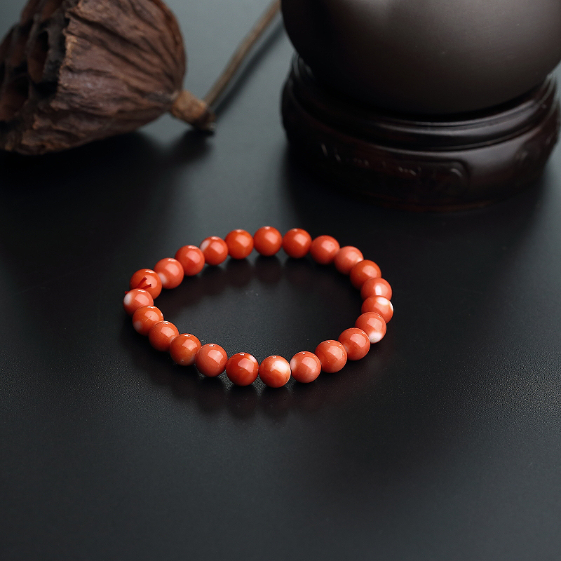 MOMO珊瑚手串-红掌柜