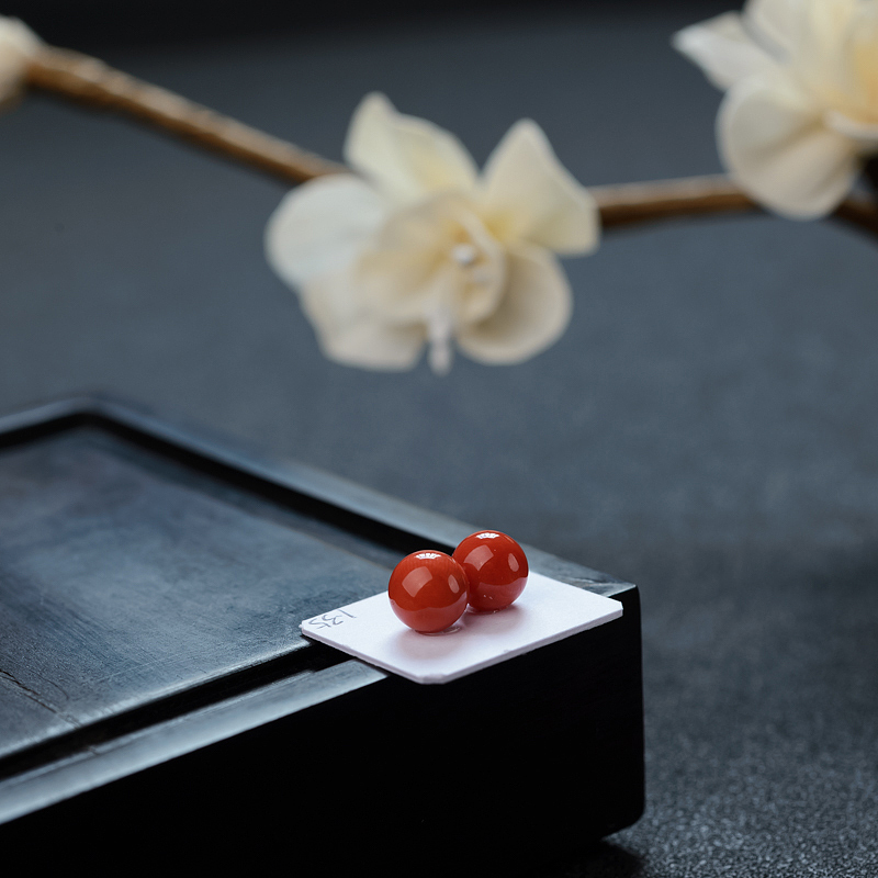 沙丁珊瑚圆珠 - 红掌柜