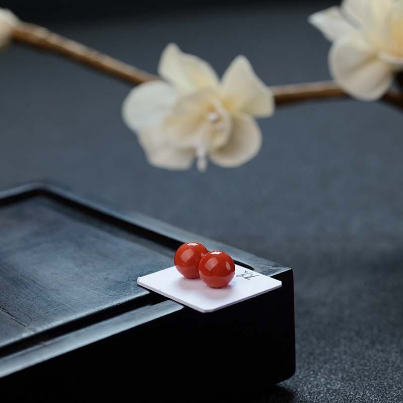 意大利沙丁珊瑚圆珠 - 红掌柜