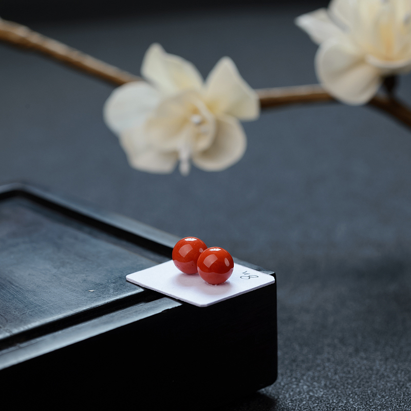 意大利沙丁珊瑚圆珠 - 红掌柜