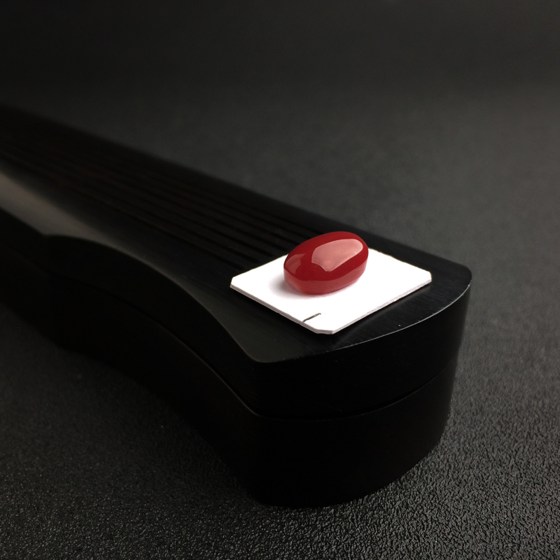 珊瑚戒面 - 红掌柜