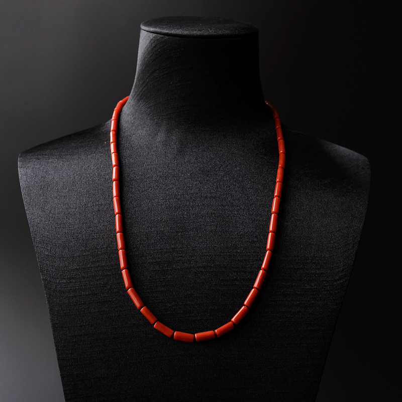 天然红珊瑚项链 - 红掌柜
