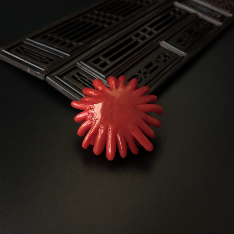 沙丁红珊瑚拼接菊花-红掌柜
