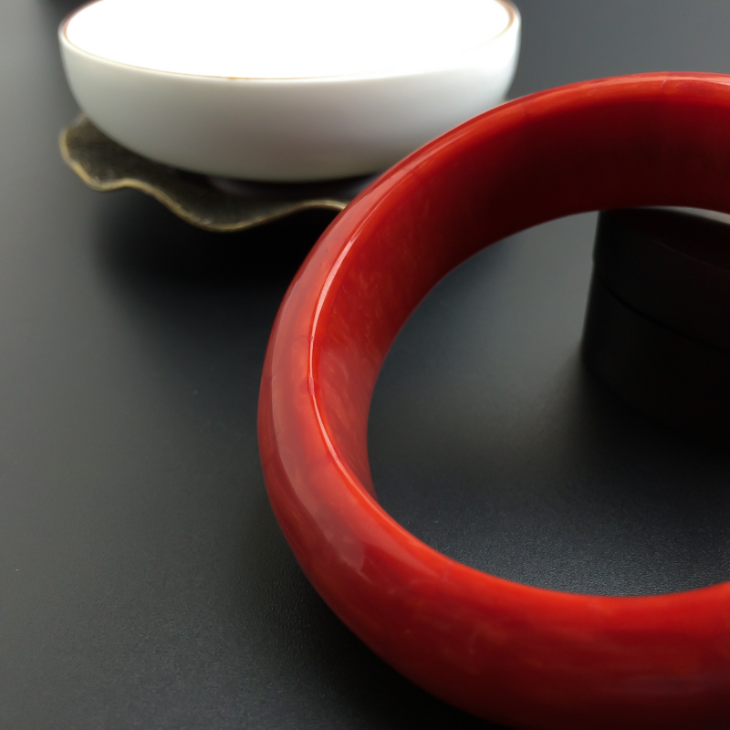 意大利天然红珊瑚手镯-红掌柜