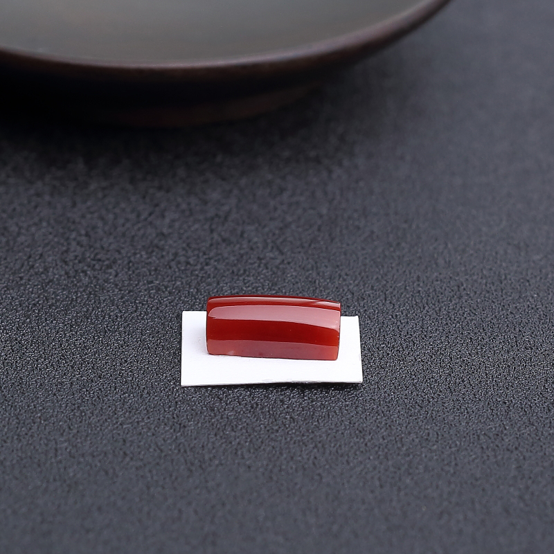 日本天然深红珊瑚戒面-红掌柜