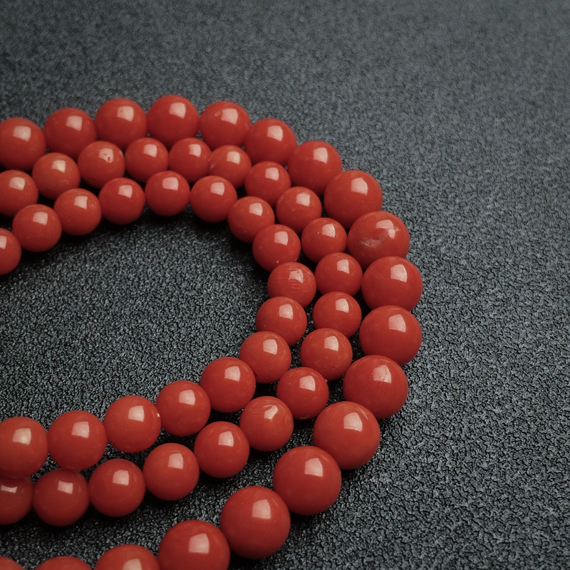 意大利天然沙丁珊瑚塔链 - 红掌柜