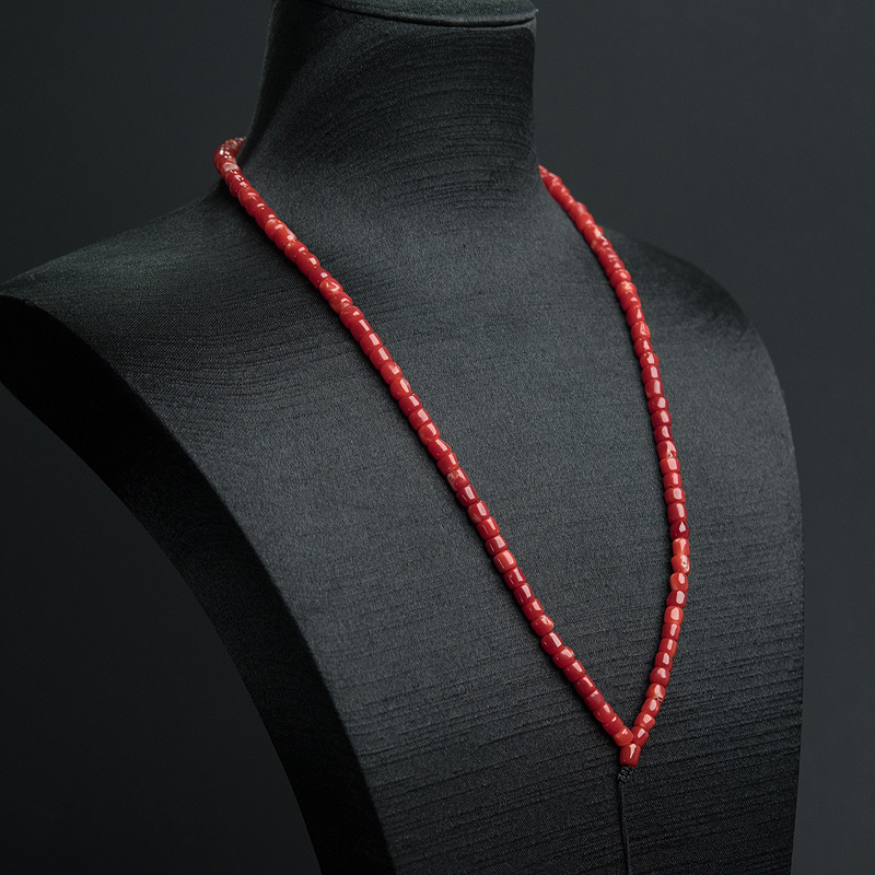 日本天然正红珊瑚108佛珠-红掌柜