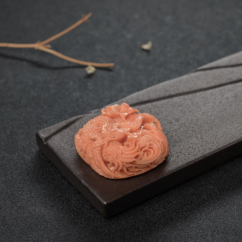 MOMO橘色珊瑚凤凰花开-红掌柜