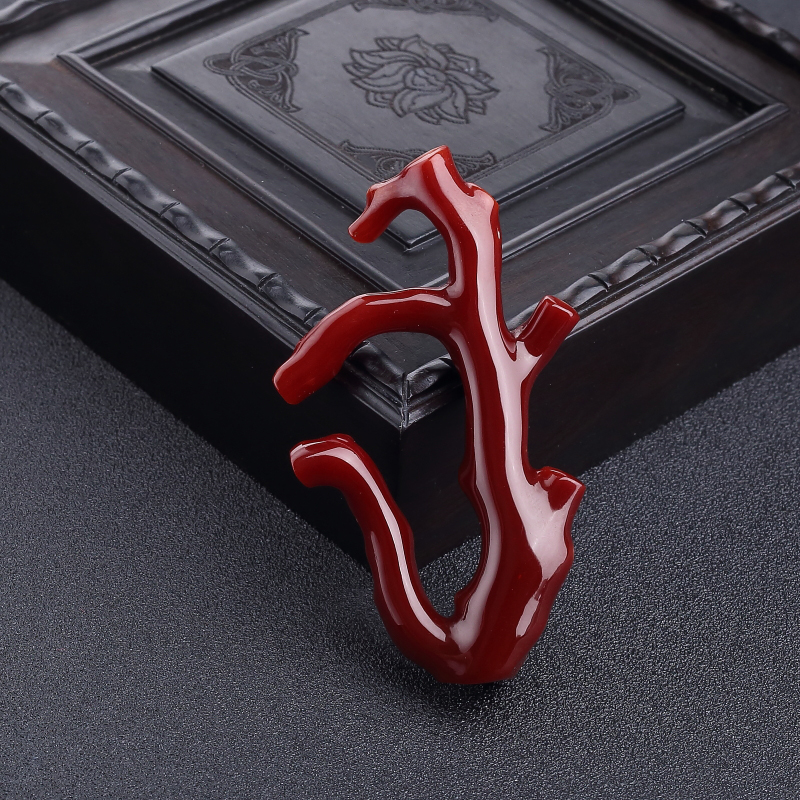 阿卡黑红珊瑚原枝-红掌柜