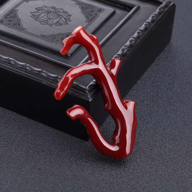 阿卡黑红珊瑚原枝-红掌柜