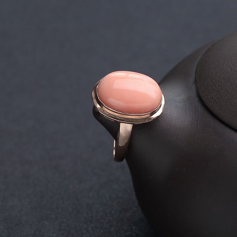 中途岛深水粉色珊瑚戒指-红掌柜