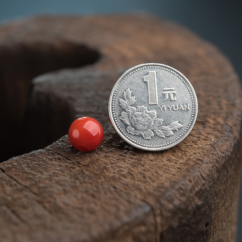 天然珊瑚圆珠-红掌柜