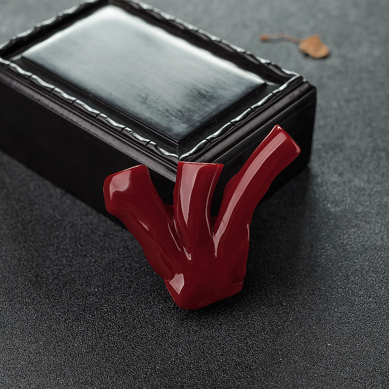 阿卡深红珊瑚原枝-红掌柜