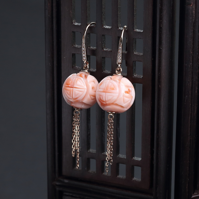 天然深水粉色珊瑚-红掌柜