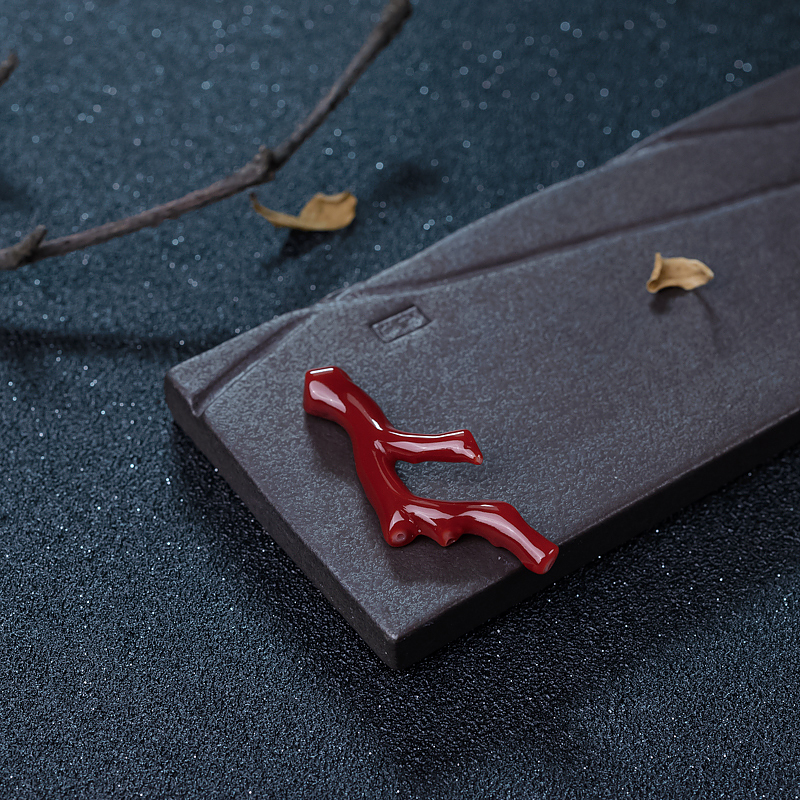 天然红珊瑚原枝-红掌柜