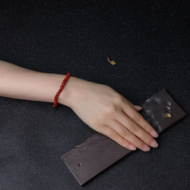 阿卡珊瑚手串-红掌柜