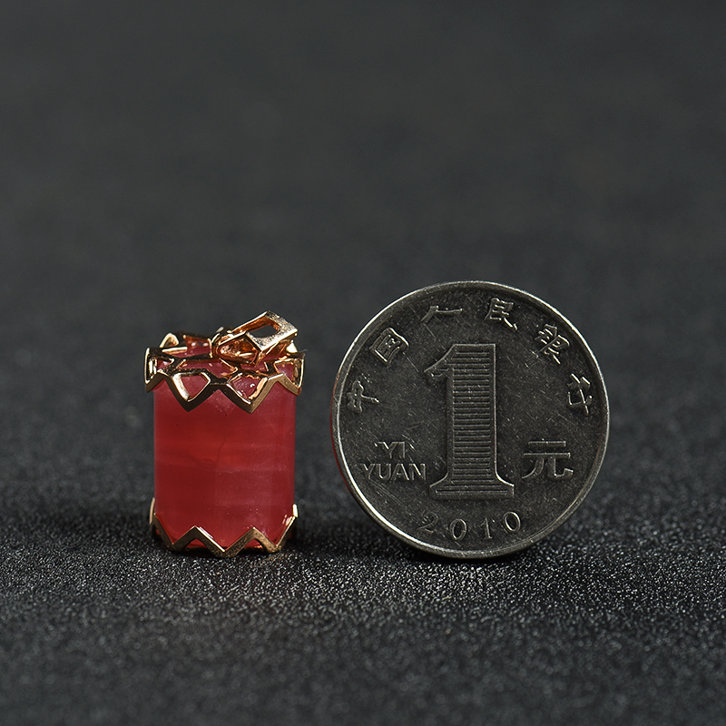 红纹石吊坠 - 红掌柜