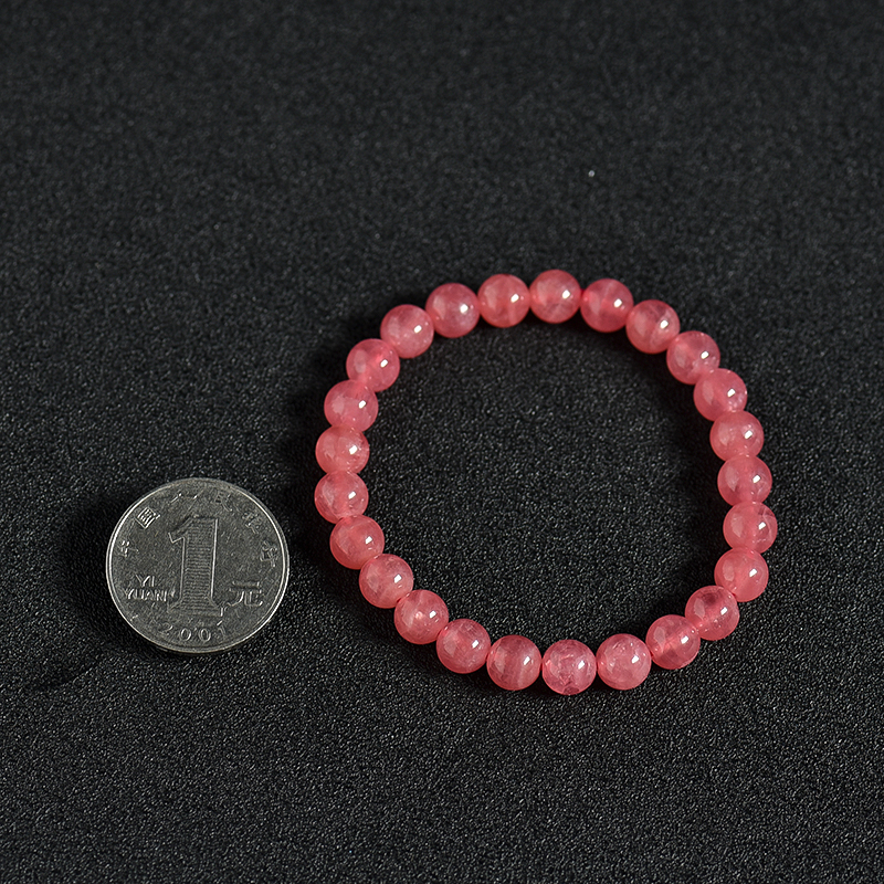 天然红纹石手链-红掌柜