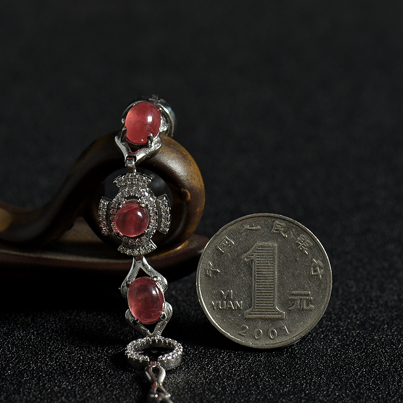 天然红纹石手链-红掌柜