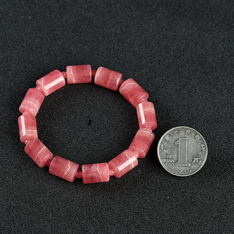 天然红纹石手串-红掌柜