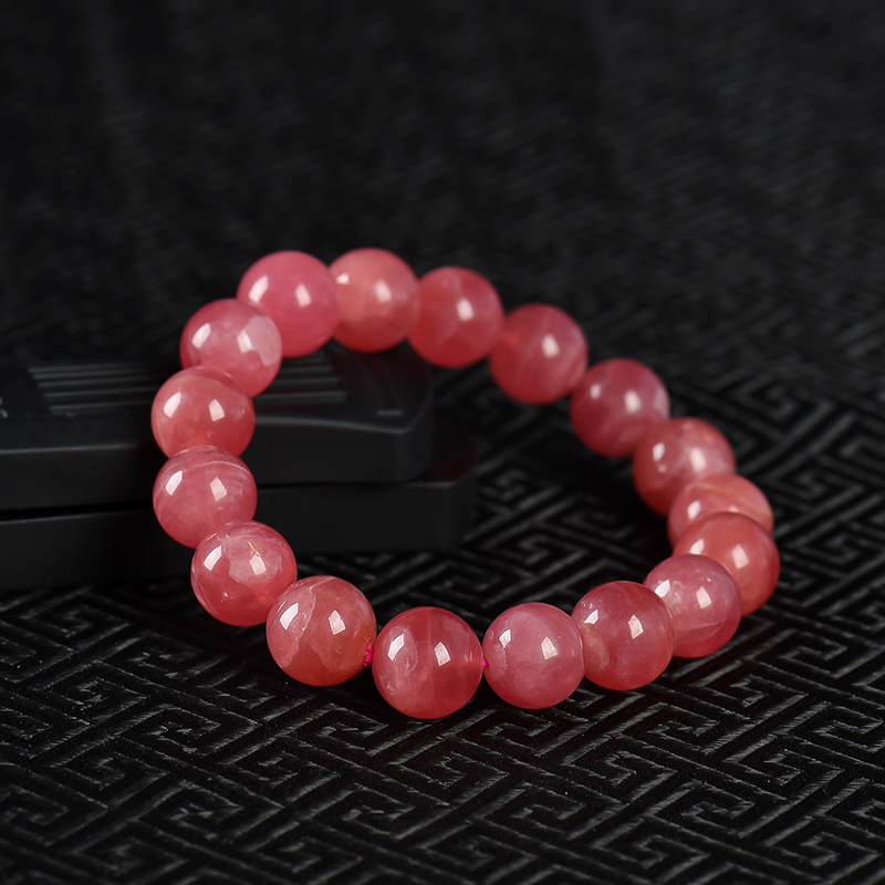 天然红纹石手串-红掌柜