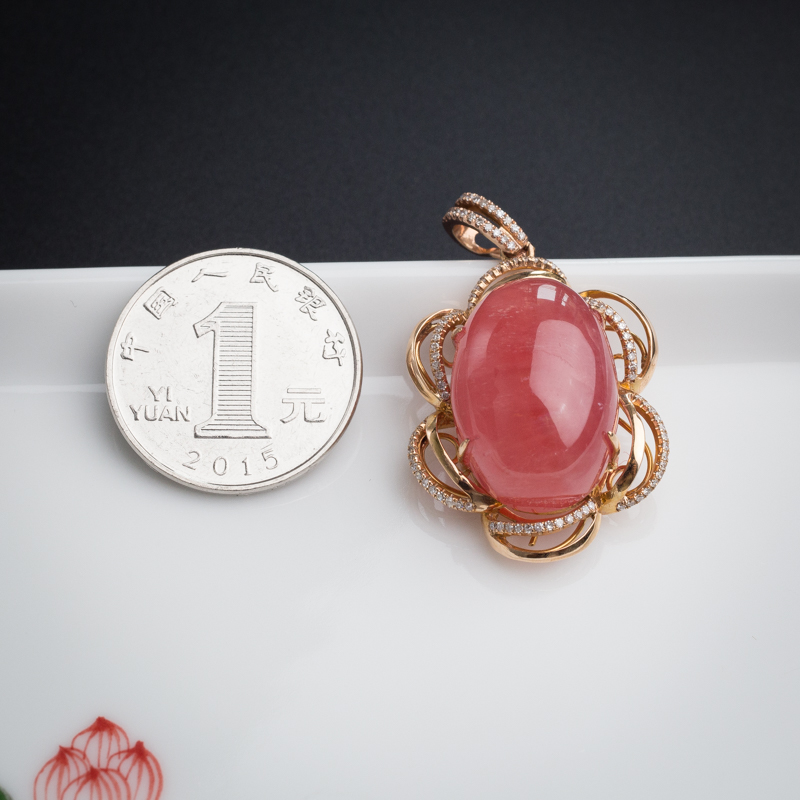 红纹石吊坠 - 红掌柜