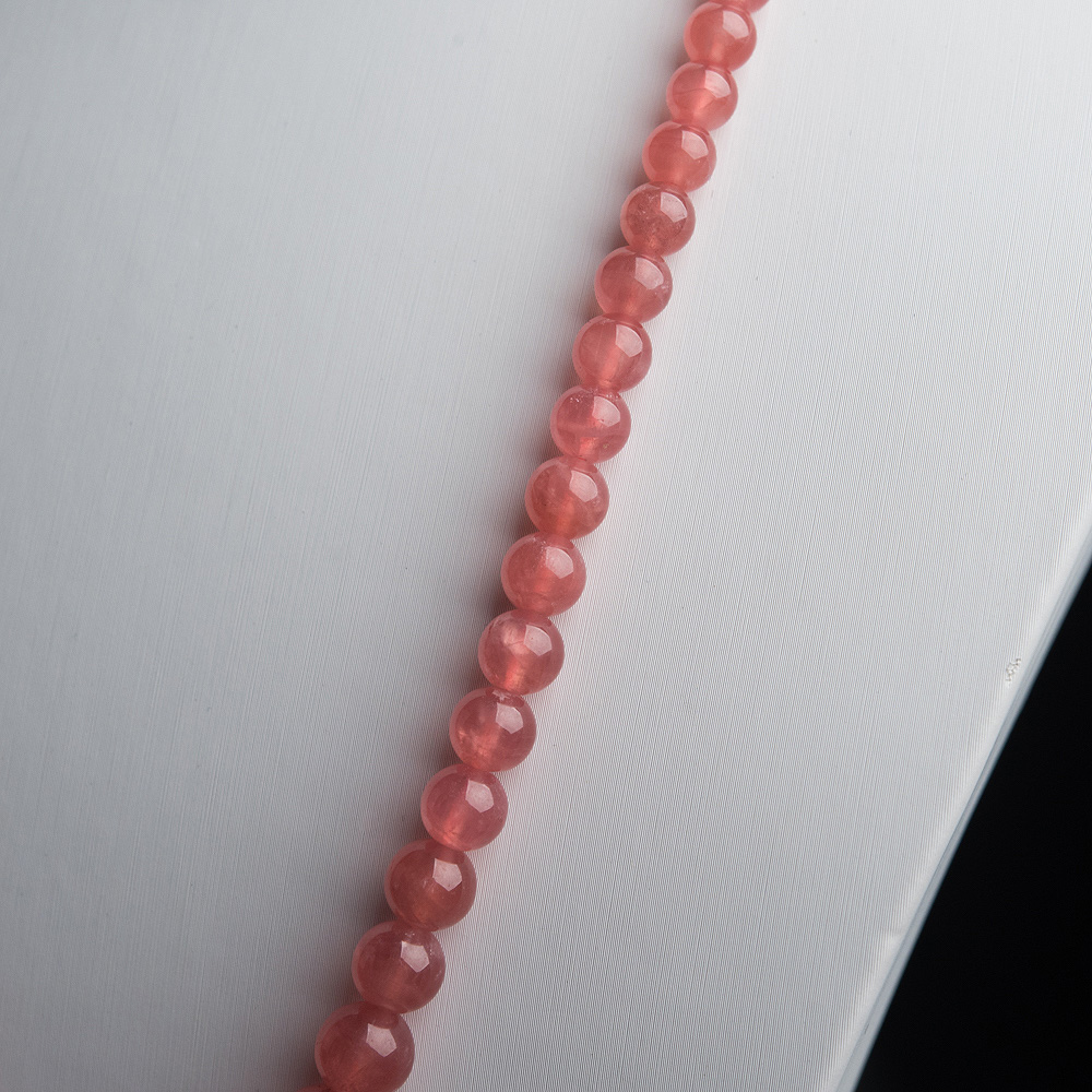 天然红纹石塔链-红掌柜