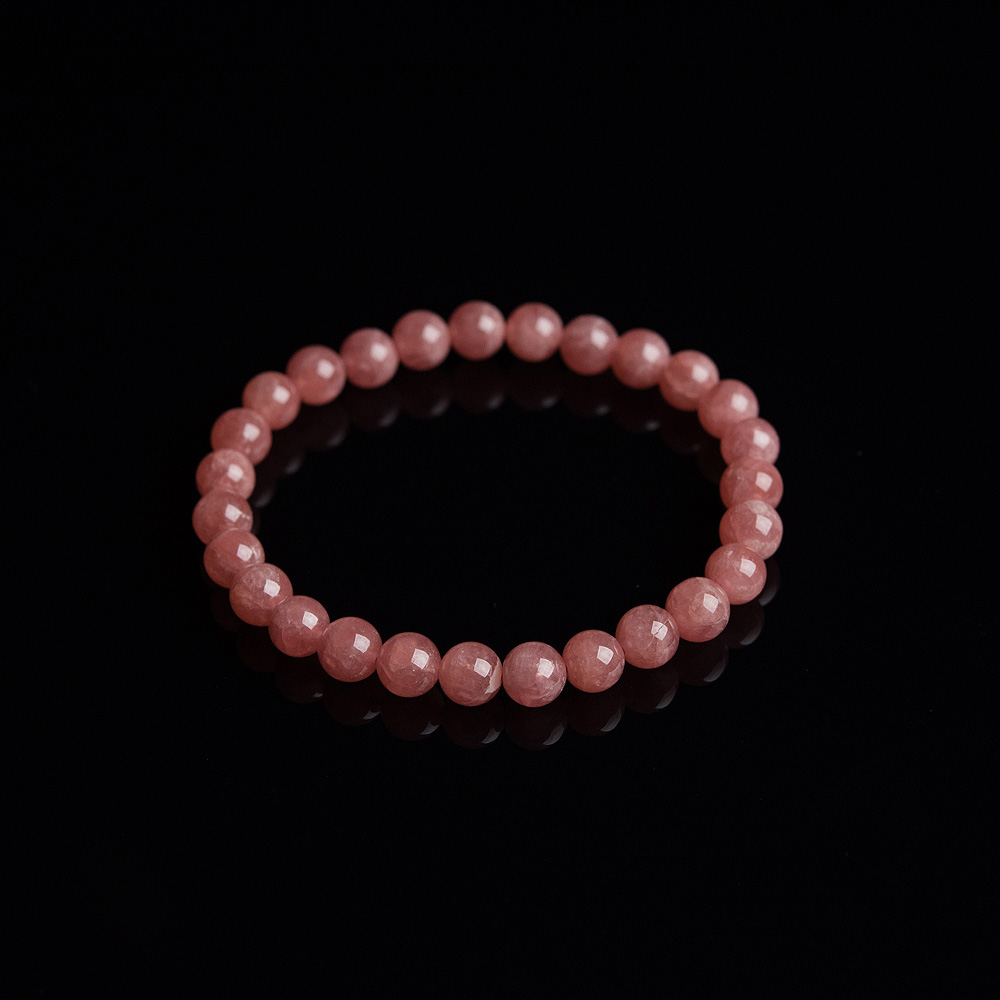 7mm红纹石单圈手串-红掌柜