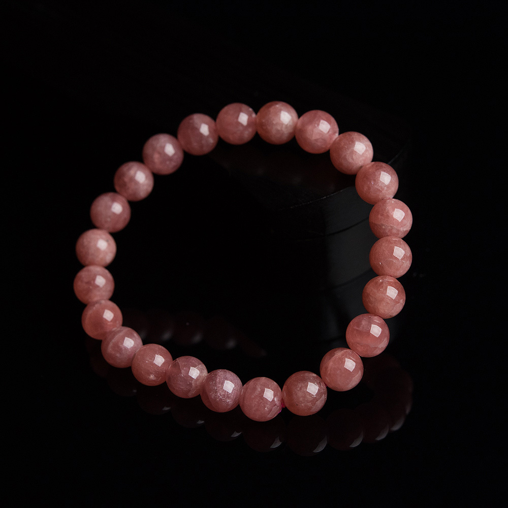 阿根廷红纹石单圈手串-红掌柜